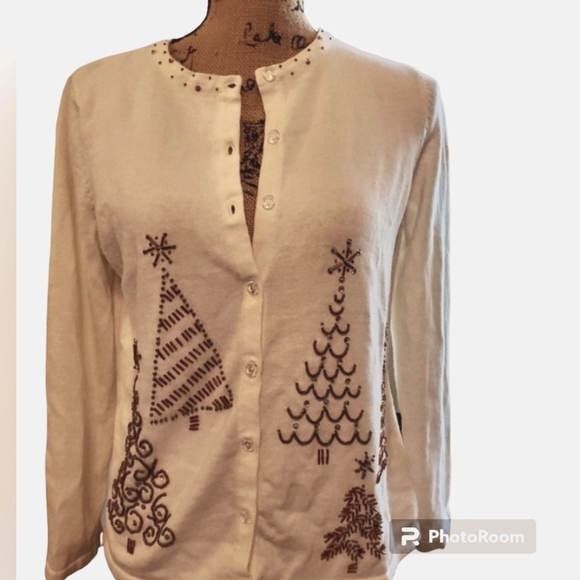 CHRISTMAS CARDIGAN - Picture 3 of 15